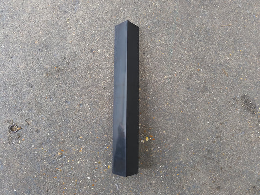 300mm Fascia Corner UPVC Black Smooth