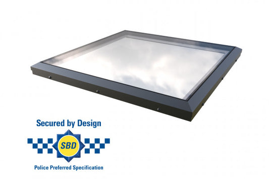 Flat Glass Rooflight (To Suit Builders Upstand - Unvented)