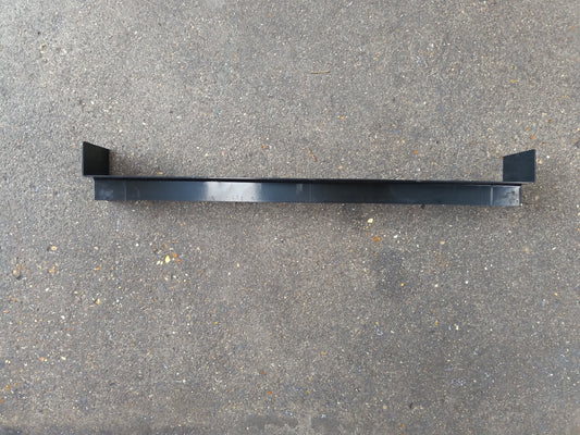 500mm Double Ended Fascia Internal Corner UPVC Black Smooth